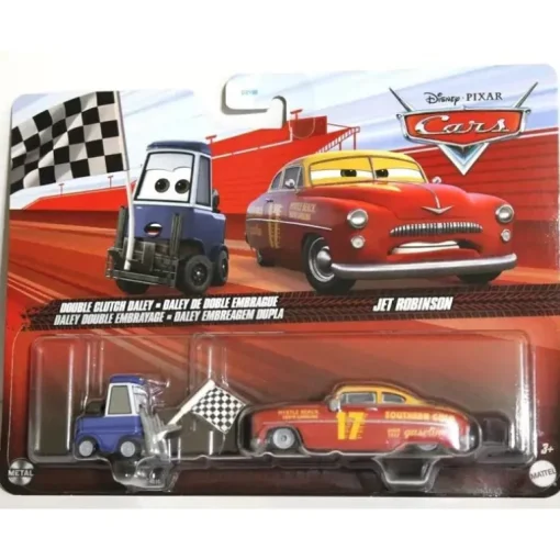 Mattel - Cars Character Cars, Double Clitch Daley + Jet Robinson