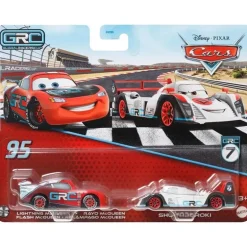 Mattel - Cars Character Cars, Lightning Mc Queen + Shu Todoroki