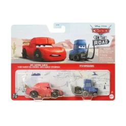Mattel - Cars Character Cars Cave, Lightning Mc Queen + Pitstoposaurus