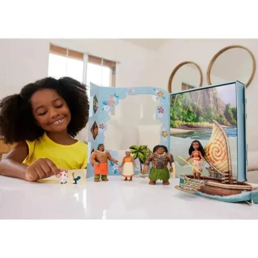 Mattel - Conjunto de livros de histórias da Princesa Moana da Disney