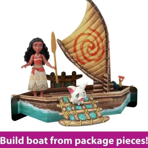 Mattel - Conjunto de livros de histórias da Princesa Moana da Disney