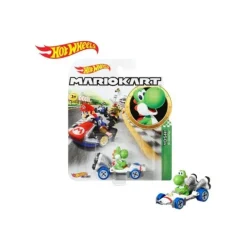 Mattel - Hot Wheels Mario Kart, Carro Yoshi