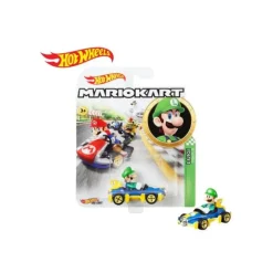 Mattel - Hot Wheels Mariokart Cars, Luigi
