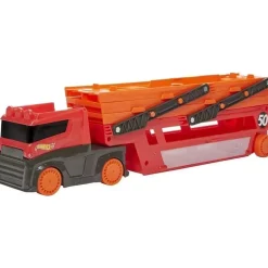 Mattel - Hot Wheels Mega Hauler com 6 níveis expansíveis
