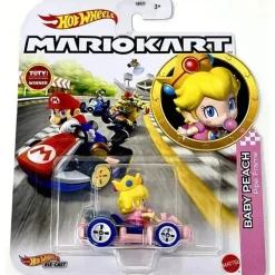 Mattel - Hw Mario Kart, Baby Peach
