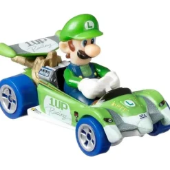Mattel - Hw Mario Kart, Luigi Circuit Especial