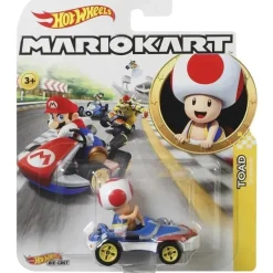 Mattel - Hw Mario Kart, Toad