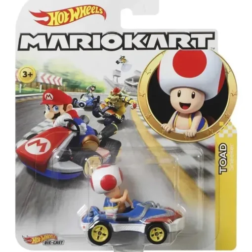 Mattel - Hw Mario Kart, Toad