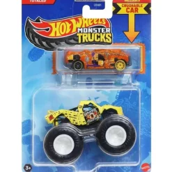 Mattel - Hw Mt Die-Cast & Truck Totaled And Crushed Van - Blind-Sided