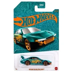 Mattel - Hw Pearl And Chrome Nissan Silvia (S14) Drift