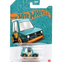 Mattel - Hw Pearl And Chrome Tooned Volkswagen Golf Mk1