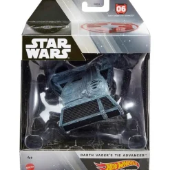 Mattel - Hw Star Wars Select Darth Vader's Tie Advanced