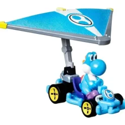 Mattel - Mario Kart Gliders Azul Claro Yoshi Mix 4