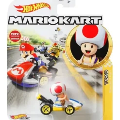 Mattel - Mariokart Toad com Kart Padrão