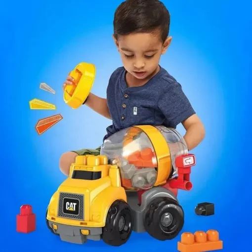 Mattel - MEGA BLOKS Cat Fisher Price Blocos de construção infantil