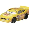 Mattel - personagem de carros, escova Curber