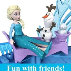 Mattel - Playset de surpresas nevadas da Disney Frozen Elsa
