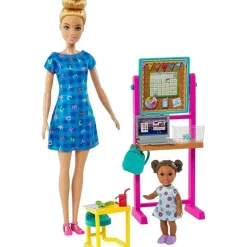 Mattel - Tema Barbie Professora com Boneca Loira