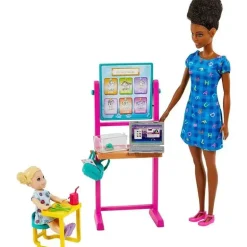 Mattel - Tema Barbie Professora com Boneca Moda Morena