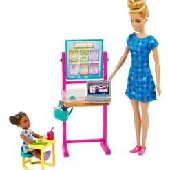 Mattel - Tema Barbie Professora com Boneca Loira