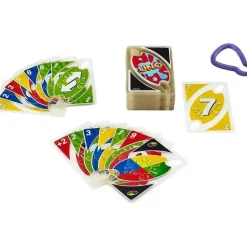 ?Mattel - UNO Splash Card Game para acampamento ao ar livre