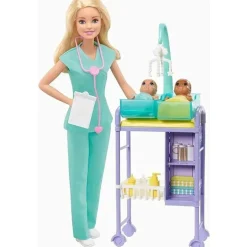 Mattel Barbie Careers - Baby Doctor Playset