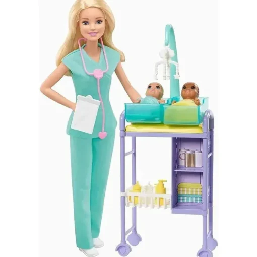 Mattel Barbie Careers - Baby Doctor Playset