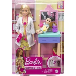 Mattel Barbie Pediatra Playset (Boneca Loira)