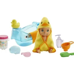 Mattel Barbie Skipper Babás Hora do Banho Bebê