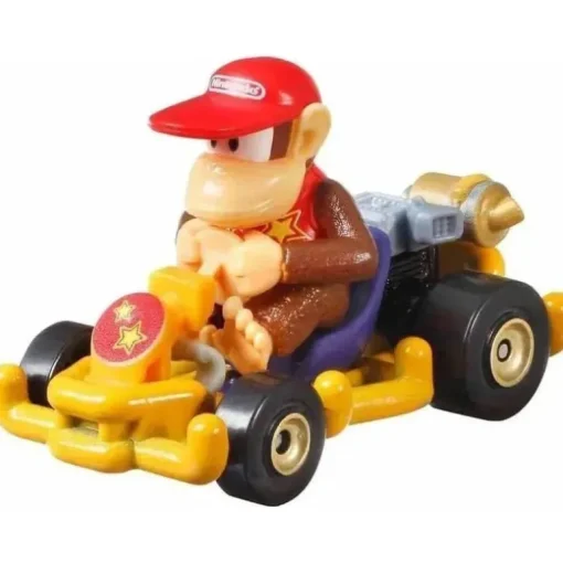 Mattel Hot Wheels Mario Kart Cars - Diddy Kong