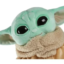 Mattel Star Wars The Mandalorian 8in Plush Yoda, The Child