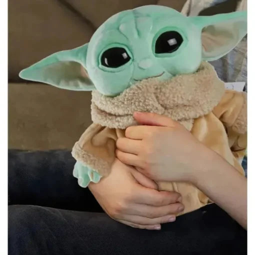 Mattel Star Wars The Mandalorian 8in Plush Yoda, The Child