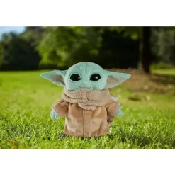 Mattel Star Wars The Mandalorian 8in Plush Yoda, The Child