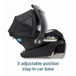 Maxi-Cosi - Assento Auto Infantil Mico Luxe+, Essential Preto