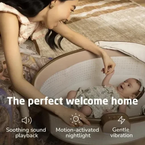 Maxi-Cosi - Berço Sibia Coleção Kindred, Onyx Heritage
