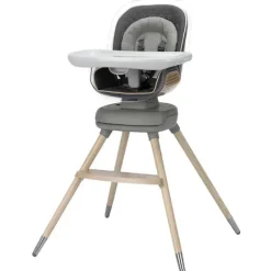 Maxi-Cosi - Cadeira alta giratória Kiskadee 360 ​​Kindred Collection, Onyx Heritage