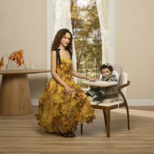 Maxi-Cosi - Cadeira alta giratória Kiskadee 360 ​​Kindred Collection, Onyx Heritage