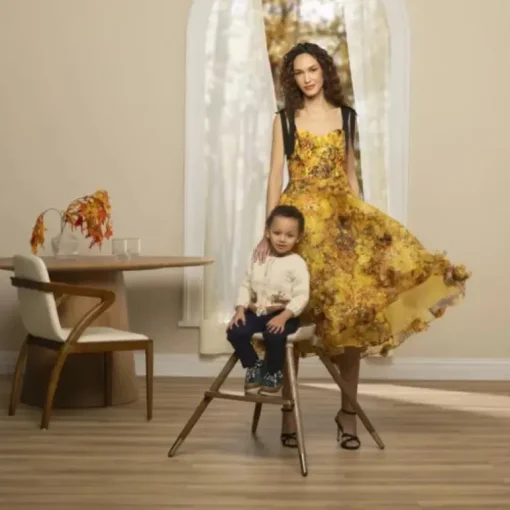 Maxi-Cosi - Cadeira alta giratória Kiskadee 360 ​​Kindred Collection, Onyx Heritage