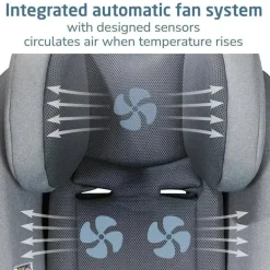 Maxi-Cosi - Cadeira auto conversível multifuncional Pria Chill, cinza