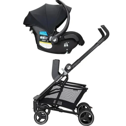 Maxi-Cosi - Cadeirinha de carro ultracompacta Maxi-Taxi Xt, preta