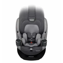 Maxi-Cosi - Emme 360 ​​Assento de carro conversível giratório tudo-em-um, preto meia-noite