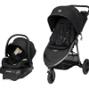 Maxi-Cosi - Gia XP Luxe 3-Wheel Travel System, Midnight Black