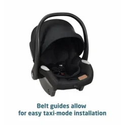 Maxi-Cosi - Gia XP Luxe 3-Wheel Travel System, Midnight Black
