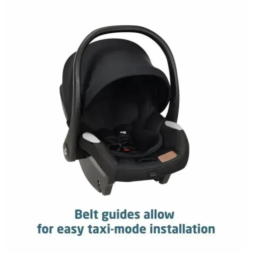 Maxi-Cosi - Gia XP Luxe 3-Wheel Travel System, Midnight Black