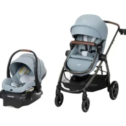 Maxi-Cosi - Sistema de viagem modular Zelia 2 Luxe 5 em 1, New Hope Grey