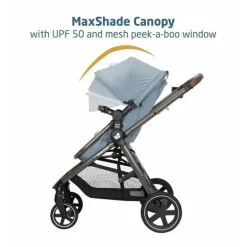Maxi-Cosi - Sistema de viagem modular Zelia 2 Luxe 5 em 1, New Hope Grey