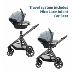Maxi-Cosi - Sistema de viagem modular Zelia 2 Luxe 5 em 1, New Hope Grey