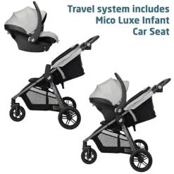 Maxi-Cosi - Sistema de viagem de 3 rodas Gia XP Luxe, Midnight Moon