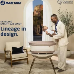 Maxi-Cosi - Starling Smart Bassinet Coleção Kindred, Patrimônio Natural
