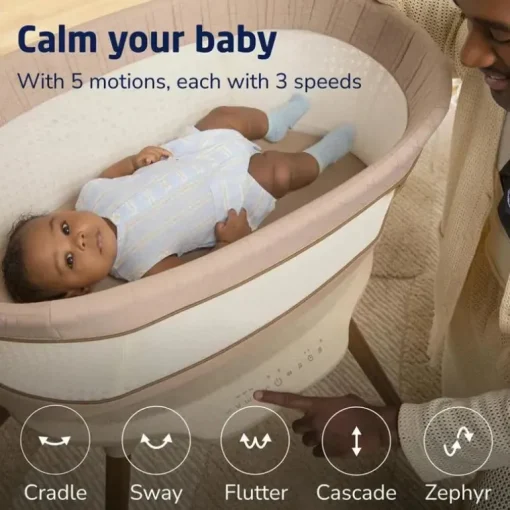 Maxi-Cosi - Starling Smart Bassinet Coleção Kindred, Patrimônio Natural